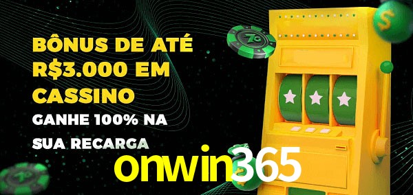 onwin365 melhor bônus de depósito