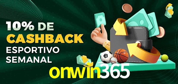 10% de bônus de cashback na onwin365
