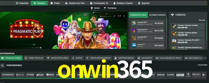 cassino onwin365